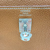 エルメス HERMES ケリー25　内縫い G刻印 ゴールド シルバー金具 トゴ レディース ハンドバッグ