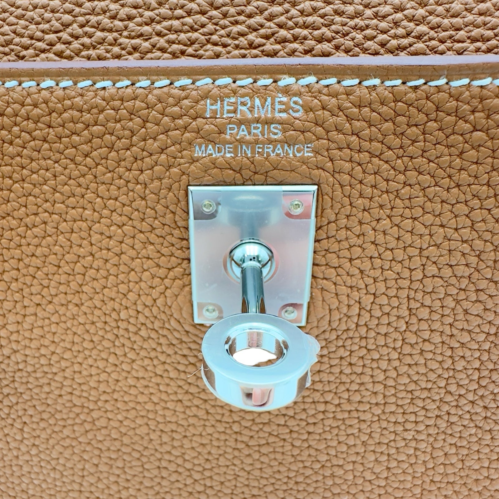 エルメス HERMES ケリー25 内縫い G刻印 ゴールド シルバー金具 トゴ