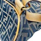 フェンディ FENDI ズッカ柄バックパック ベージュ/ブラウン ゴールド金具 ズッカ柄 レディース リュック・デイパック