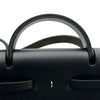 エルメス HERMES エールバッグジップキャビン50 B刻印 グリメイヤー/ブラック/エクリュ シルバー金具 トワルアッシュプリュム ユニセックス ボストンバッグ