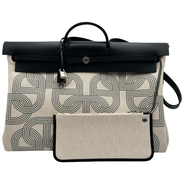 エルメス HERMES エールバッグジップキャビン50 B刻印 グリメイヤー