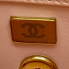 シャネル CHANEL トップハンドルショルダーバッグ AS4605 ピンクベージュ系 ゴールド金具 レザー レディース ショルダーバッグ