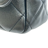 シャネル CHANEL マトラッセシングルフラップチェーンショルダー AS3215 ブラック ゴールド金具 ラムスキン レディース ショルダーバッグ