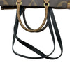 ルイ・ヴィトン LOUIS VUITTON オンザゴーMM M45321 ブラウン モノグラム・ジャイアントリバース レディース トートバッグ