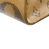 ルイ・ヴィトン LOUIS VUITTON オンザゴーMM M45321 ブラウン モノグラム・ジャイアントリバース レディース トートバッグ