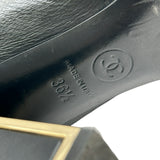 シャネル CHANEL ココマークサイドゴアブーツ G31660 ブラック レザー レディース ブーツ