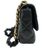 シャネル CHANEL マトラッセチェーンショルダーバッグ AS3205 ブラック ゴールド金具 ラムスキン レディース ショルダーバッグ