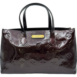 ルイ・ヴィトン LOUIS VUITTON ウィルシャーPM M93641 アマラント ヴェルニ レディース ハンドバッグ