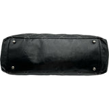 シャネル CHANEL ワイルドステッチココマークワンショルダー 13番台 ブラック シルバー金具 カーフ レディース ショルダーバッグ