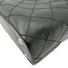 シャネル CHANEL オンザロードワイルドステッチトートバッグ A92211 20番台 ブラック シルバー金具 キャビアスキン/カーフスキン レディース トートバッグ