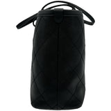 シャネル CHANEL オンザロードワイルドステッチトートバッグ A92211 20番台 ブラック シルバー金具 キャビアスキン/カーフスキン レディース トートバッグ