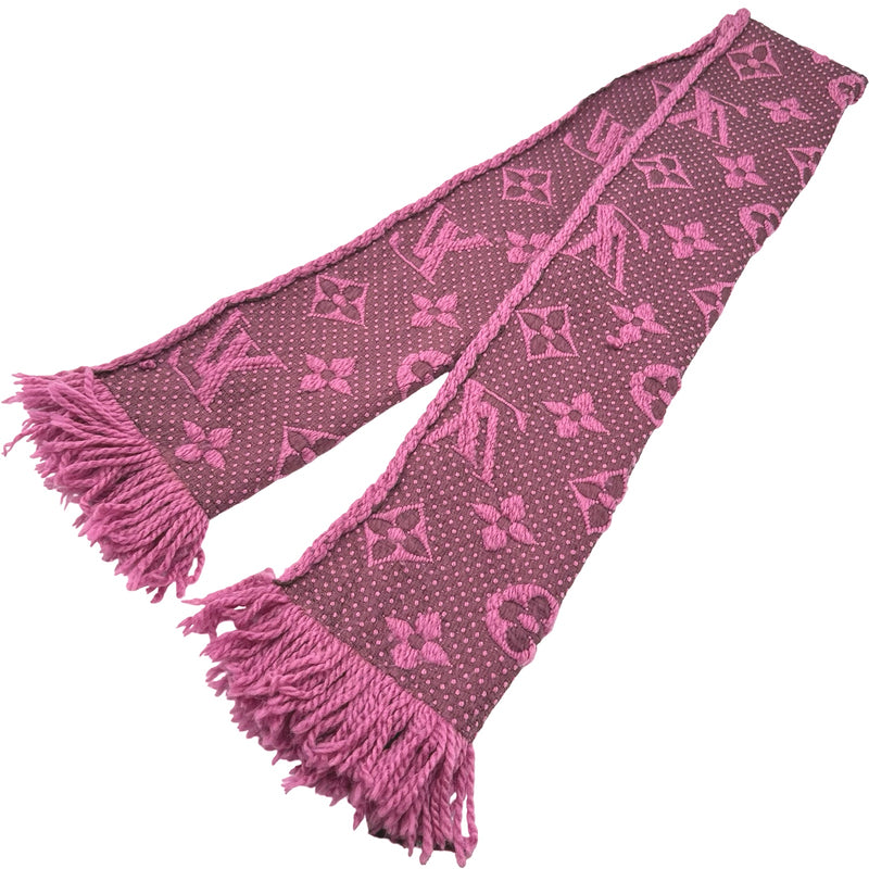ルイ・ヴィトン LOUIS VUITTON エシャルプ・ロゴマニア M70461 ピンク