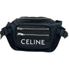 セリーヌ CELINE トレッキング ベルトバッグ 198682 ブラック シルバー金具 ナイロン レディース ボディバッグ