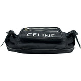 セリーヌ CELINE トレッキング ベルトバッグ 198682 ブラック シルバー金具 ナイロン レディース ボディバッグ