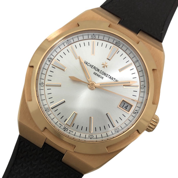 ヴァシュロン・コンスタンタン VACHERON CONSTANTIN オーヴァーシーズ オートマティック 4500V/000R-B127 シルバー K18PG メンズ 腕時計