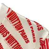 ルイ・ヴィトン LOUIS VUITTON FORNASETTI 総柄プリントTシャツ FLTS91 ホワイト コットン レディース 半袖Ｔシャツ