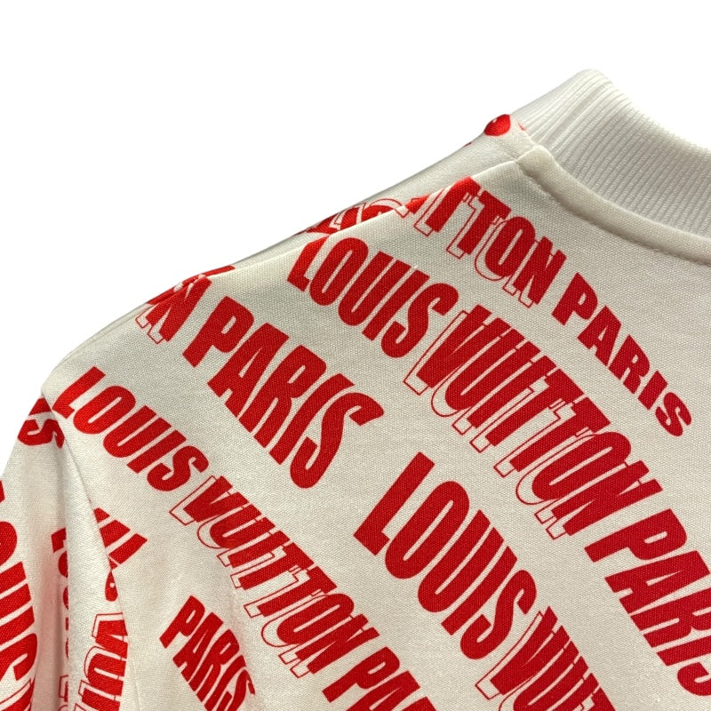 ルイ・ヴィトン LOUIS VUITTON FORNASETTI 総柄プリントTシャツ FLTS91 ホワイト コットン レディース 半袖Ｔシャツ