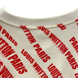 ルイ・ヴィトン LOUIS VUITTON FORNASETTI 総柄プリントTシャツ FLTS91 ホワイト コットン レディース 半袖Ｔシャツ