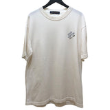 ルイ・ヴィトン LOUIS VUITTON シグネチャーロゴニットTシャツ HNN42W ホワイト コットン メンズ 半袖Ｔシャツ