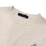 ルイ・ヴィトン LOUIS VUITTON シグネチャーロゴニットTシャツ HNN42W ホワイト コットン メンズ 半袖Ｔシャツ