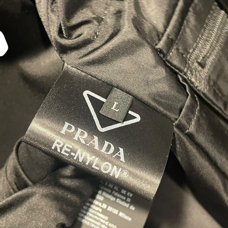 プラダ PRADA RE-NYLON ナイロンカーゴベスト SGC449 ブラック ナイロン メンズ ベスト