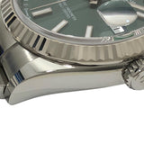 ロレックス ROLEX デイトジャスト36 ランダムシリアル 126234 ミントグリーン オイスターブレス SS/K18WG メンズ 腕時計