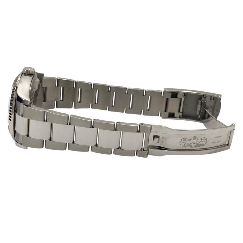 ロレックス ROLEX デイトジャスト36 ランダムシリアル 126234 ミントグリーン オイスターブレス SS/K18WG メンズ 腕時計