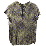 ルイ・ヴィトン LOUIS VUITTON モノグラム総柄トップス マルチカラー レーヨン レディース 半袖シャツ