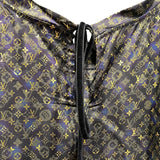 ルイ・ヴィトン LOUIS VUITTON モノグラム総柄トップス マルチカラー レーヨン レディース 半袖シャツ