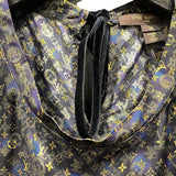 ルイ・ヴィトン LOUIS VUITTON モノグラム総柄トップス マルチカラー レーヨン レディース 半袖シャツ