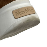 マックスマーラ Max Mara MAXISF スエード ローカットスニーカー M23A101 ブラウン レザー レディース スニーカー