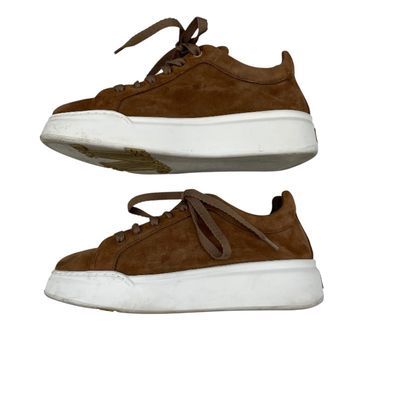 マックスマーラ Max Mara MAXISF スエード ローカットスニーカー M23A101 ブラウン レザー レディース スニーカー