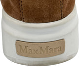 マックスマーラ Max Mara MAXISF スエード ローカットスニーカー M23A101 ブラウン レザー レディース スニーカー