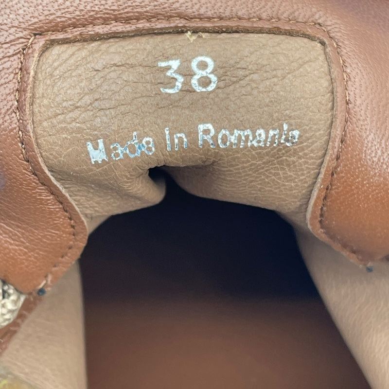 マックスマーラ Max Mara MAXISF スエード ローカットスニーカー M23A101 ブラウン レザー レディース スニーカー
