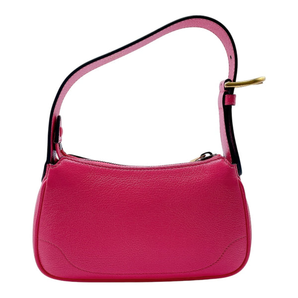 グッチ GUCCI GGマーモントアフロディーテミニショルダー 739076 ピンク　GD金具 レザー レディース ハンドバッグ