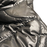 ルイ・ヴィトン LOUIS VUITTON モノグラムフラワー キルテッドダウンジャケット HLB50E ブラック ポリエステル メンズ ダウンジャケット