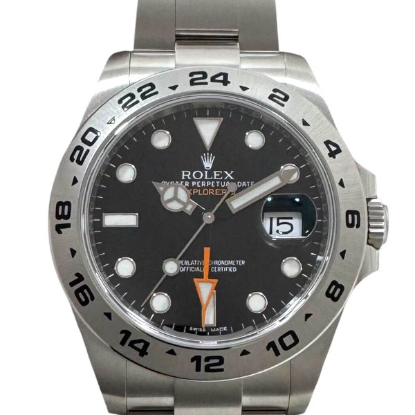 ロレックス ROLEX エクスプローラー2 ランダムシリアル 216570 SS 自動巻き メンズ 腕時計