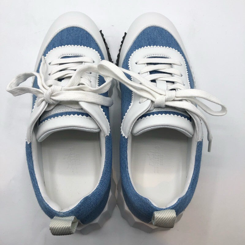 エルメス HERMES バウンシング ローカットスニーカー デニム レディース スニーカー