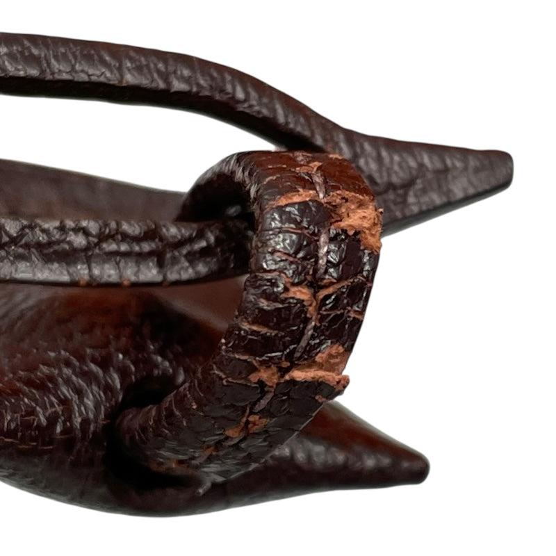 エルメス HERMES ケリー32 □F刻印　(2002年製) ショコラ　シルバー金具 シェーブル レディース ハンドバッグ