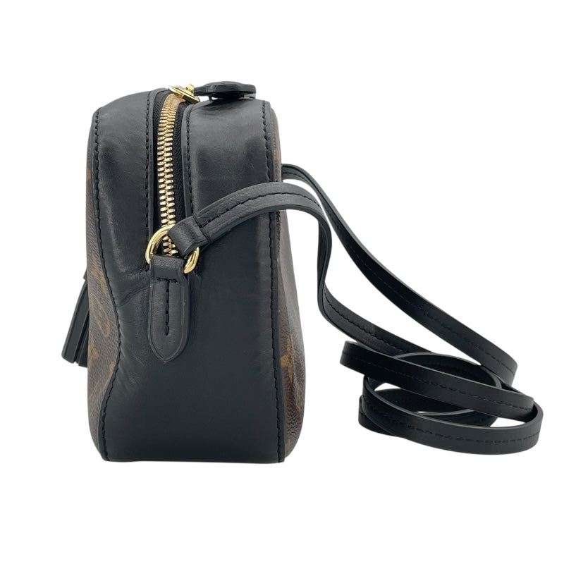 ルイ・ヴィトン LOUIS VUITTON サントンジュ M43555 ブラウン/ノワール　ゴールド金具 モノグラム レディース ショルダーバッグ
