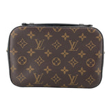 ルイ・ヴィトン LOUIS VUITTON サントンジュ M43555 ブラウン/ノワール　ゴールド金具 モノグラム レディース ショルダーバッグ