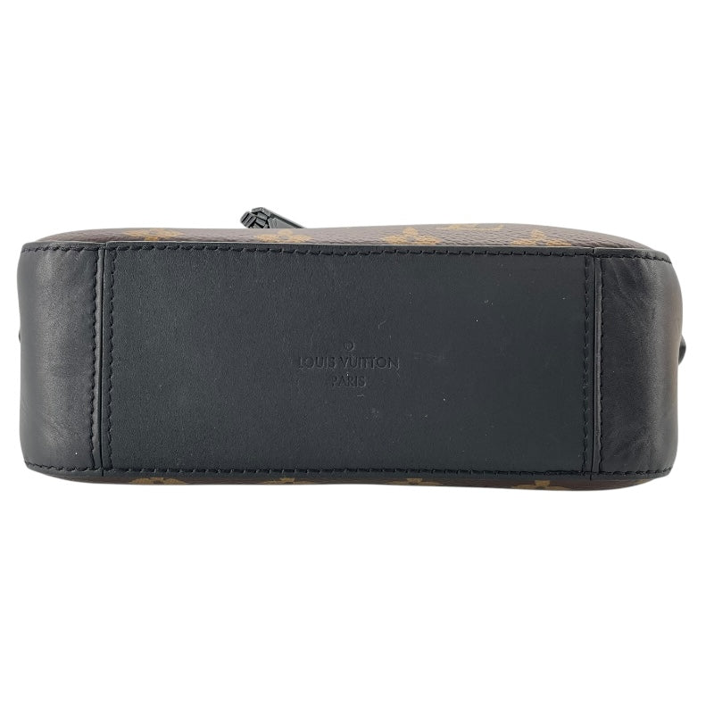 ルイ・ヴィトン LOUIS VUITTON サントンジュ M43555 ブラウン/ノワール　ゴールド金具 モノグラム レディース ショルダーバッグ