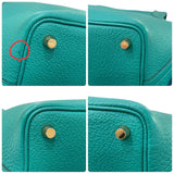 エルメス HERMES ピコタンロックPM U刻印 ヴェールジェイド GD金具 トリヨンクレマンス レディース ハンドバッグ