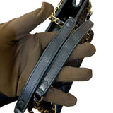 シャネル CHANEL マトラッセチェーンショルダーバッグ ブラック　GD金具 ラム レディース ショルダーバッグ