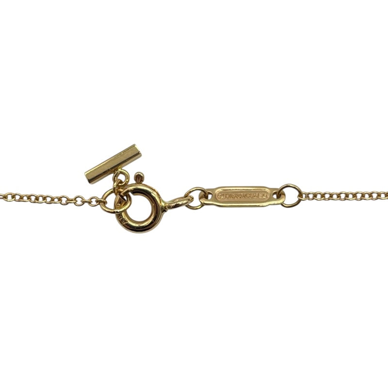 ティファニー TIFFANY＆CO Tスマイル ダイヤネックレスミニ ピンクゴールド Au750 ダイヤモンド ジュエリー