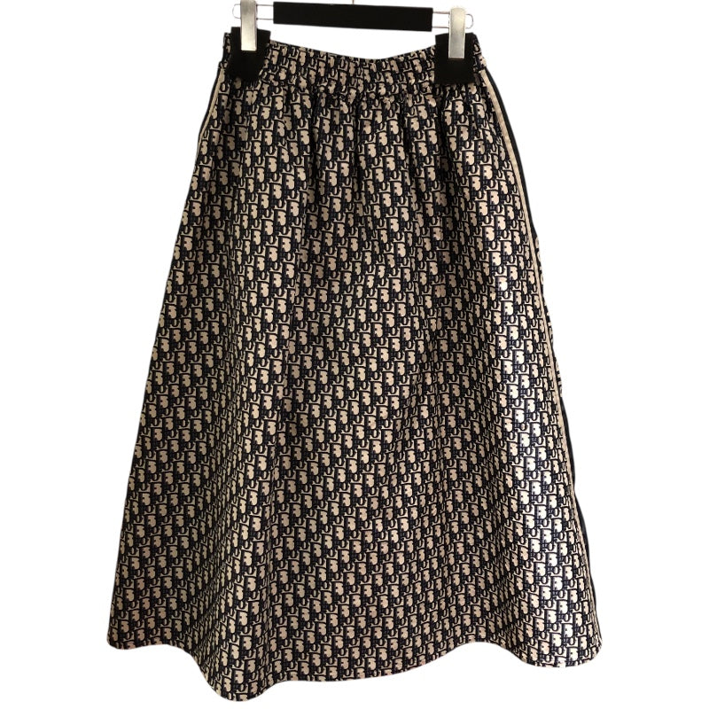 クリスチャン・ディオール Christian Dior ロングスカート 127J24A2970 ネイビー ポリエステル ポリエステル レディース ロングスカート