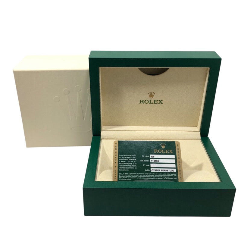 ロレックス ROLEX コスモグラフ･デイトナ ランダムシリアル 116505 チョコ K18PG メンズ 腕時計