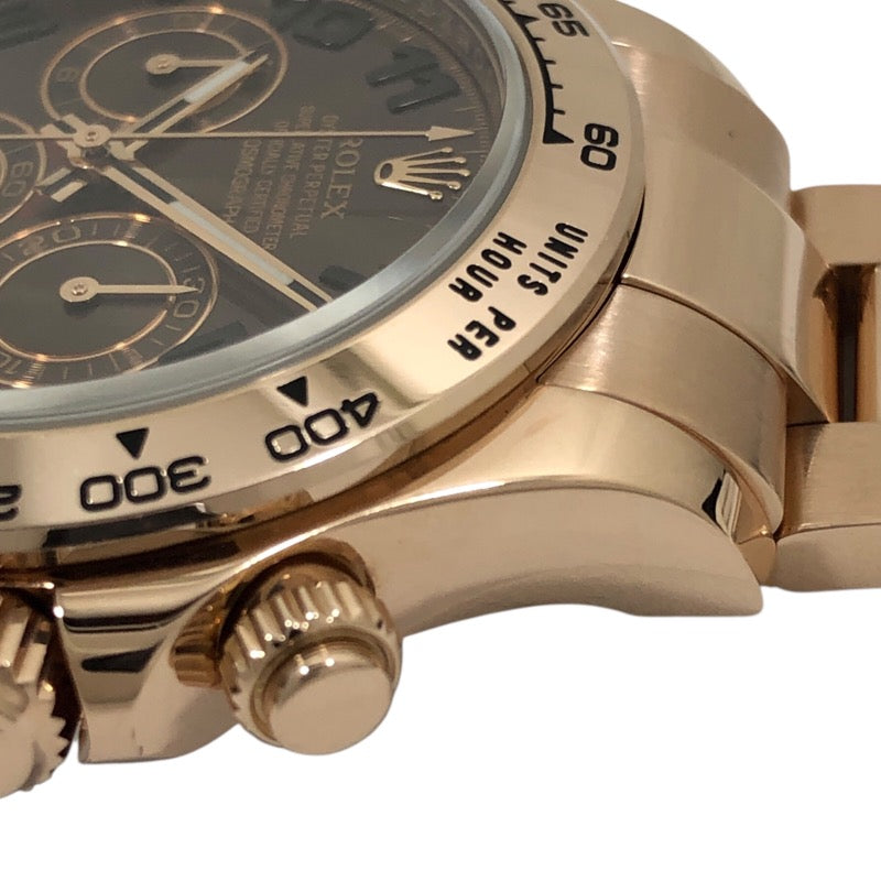 ロレックス ROLEX コスモグラフ･デイトナ ランダムシリアル 116505 チョコ K18PG メンズ 腕時計