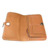 エルメス HERMES ドゴンGM W刻印 ゴールド/SV金具 エヴァーカラー メンズ 長財布
