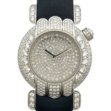 ハリーウィンストン HARRY WINSTON プルミエールダイヤ PREQHM27WW084 パヴェダイヤ K18WG クオーツ レディース 腕時計